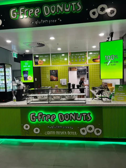 G-Free Donuts kiosk at Toowong Village
